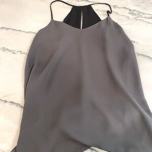 Express Reversible top, size:xs, color:black/gray